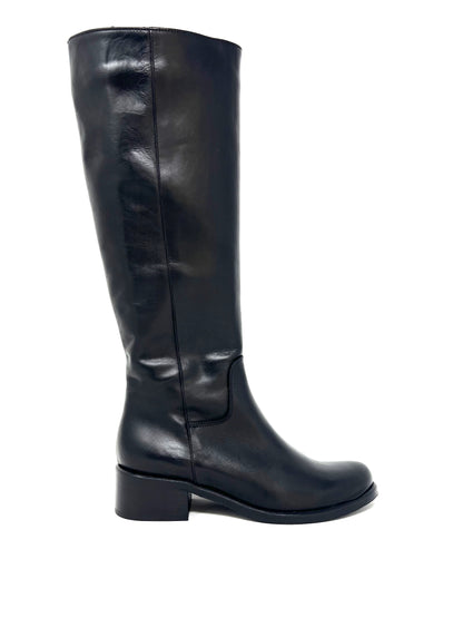 Stivale donna vitello nero - 3034
