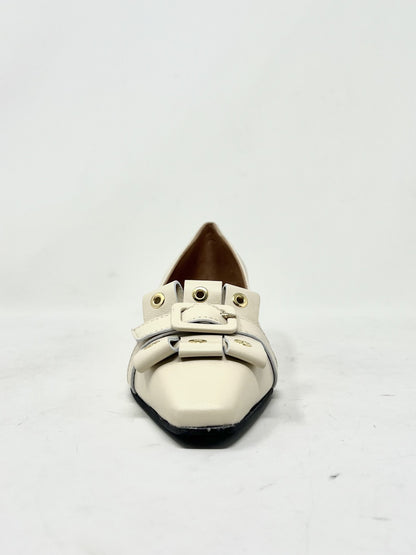 Scarpa bassa nappetta milk - V5348