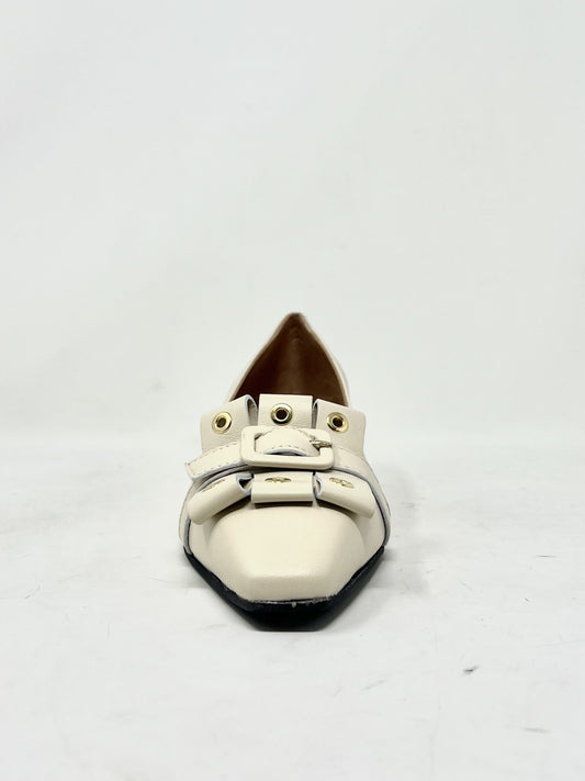 Scarpa bassa nappetta milk - V5348