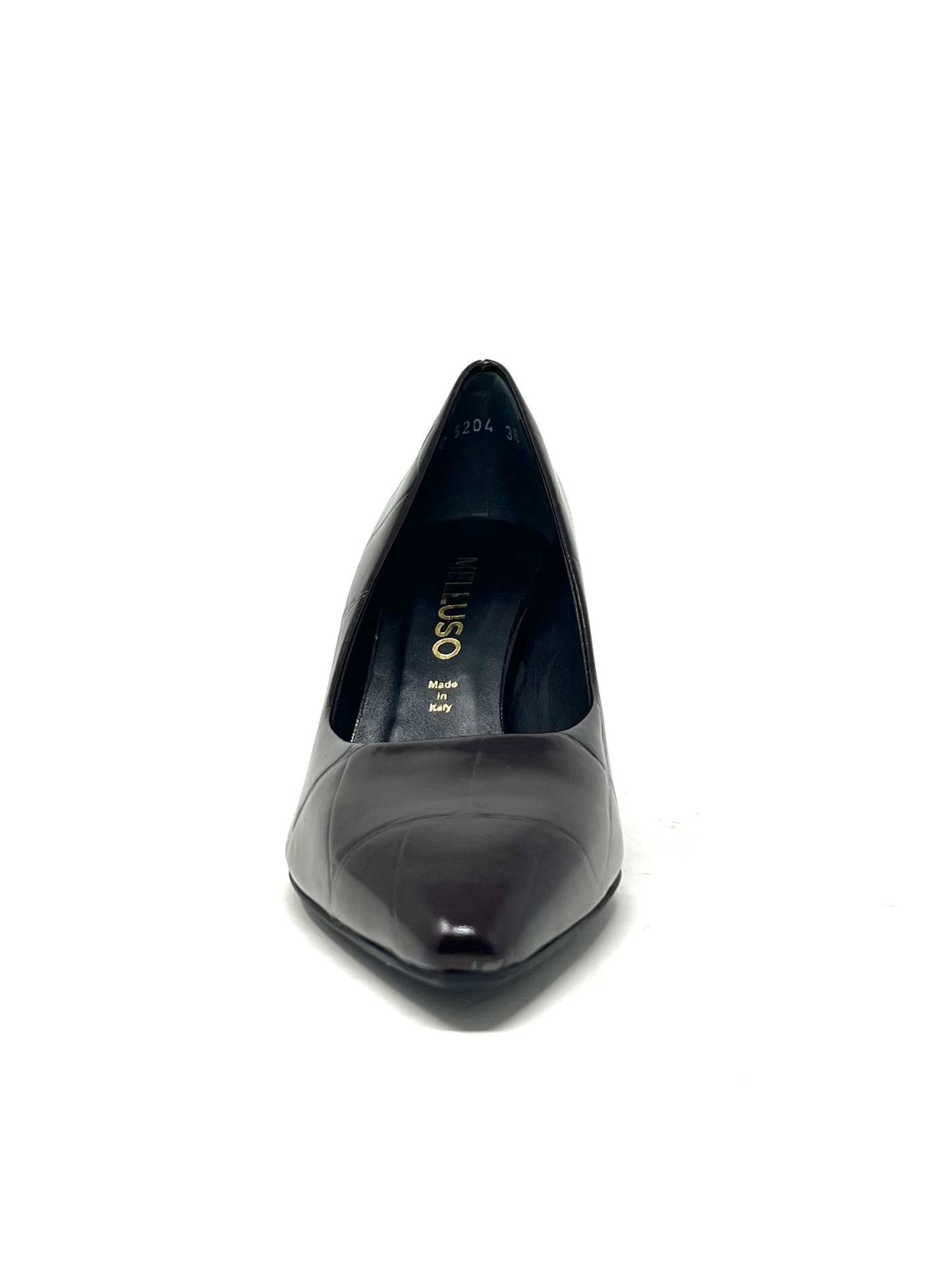 Decollete' in nappa cocco moro - D5204