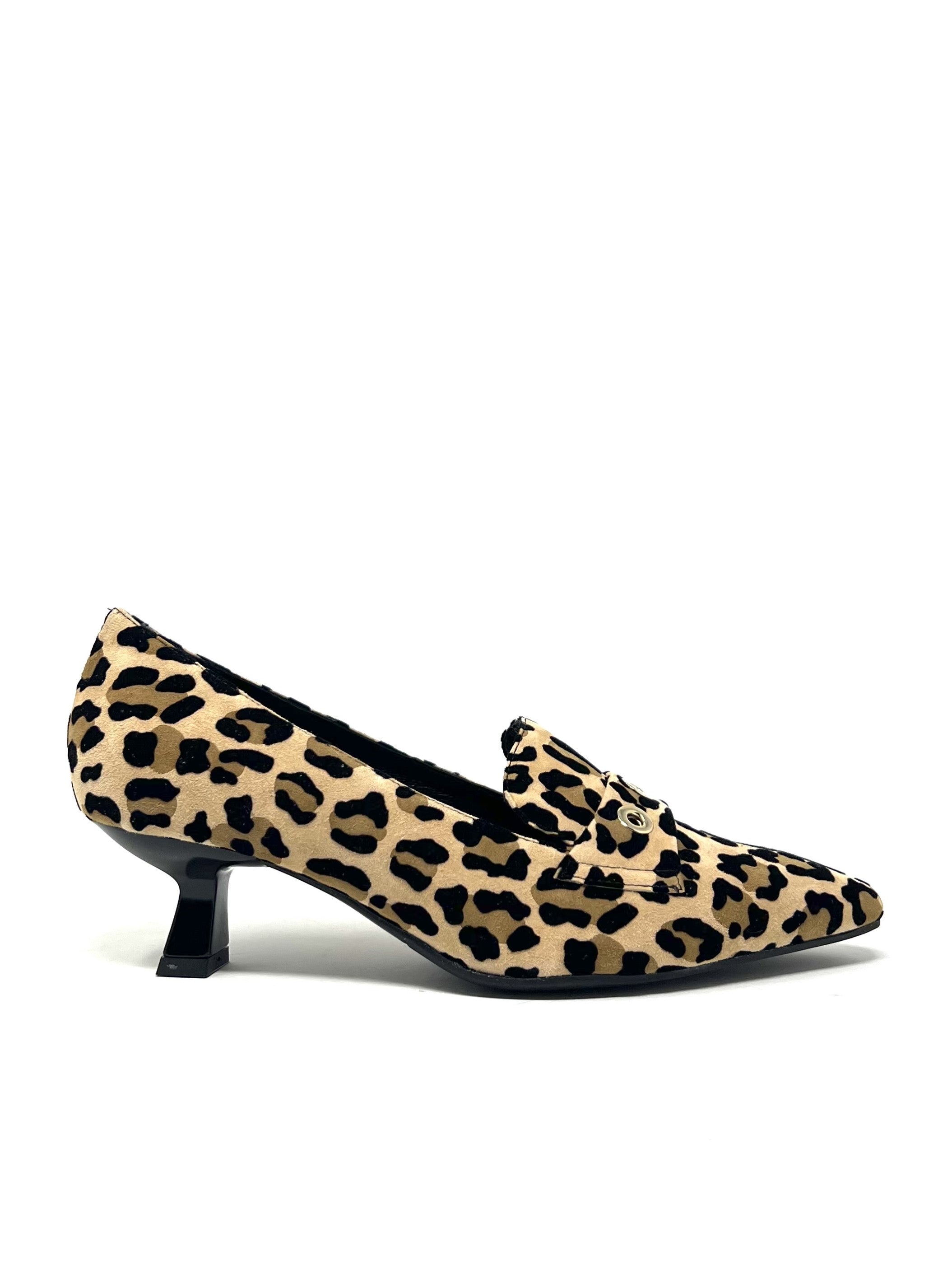 Decollete' accollata leopardo - E5203