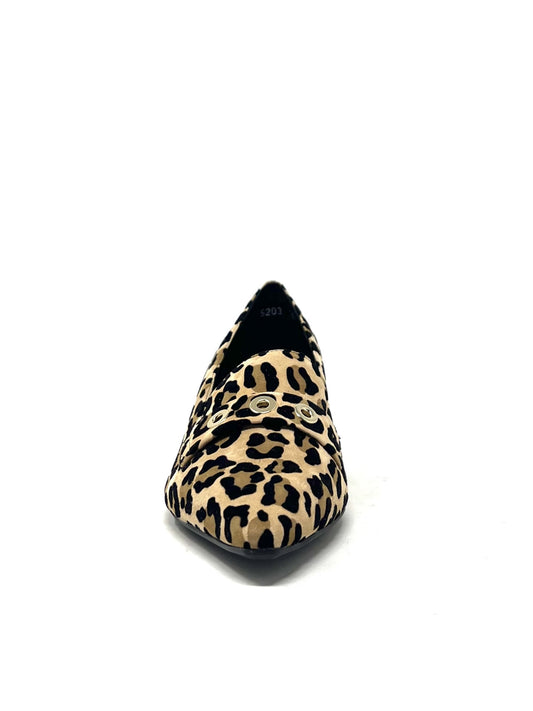 Decollete' accollata leopardo - E5203