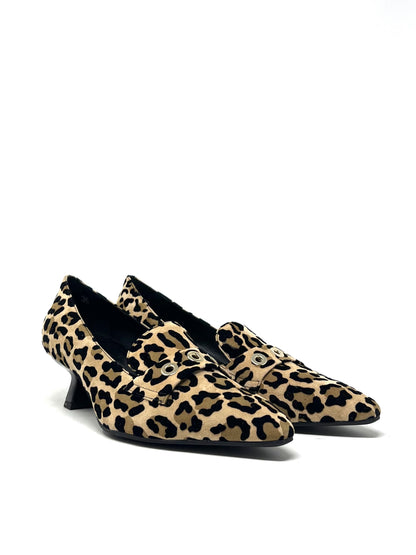 Decollete' accollata leopardo - E5203