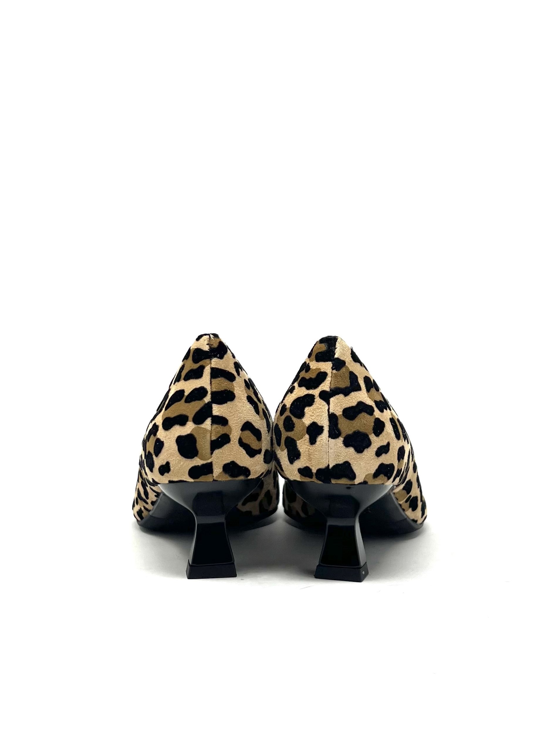 Decollete' accollata leopardo - E5203