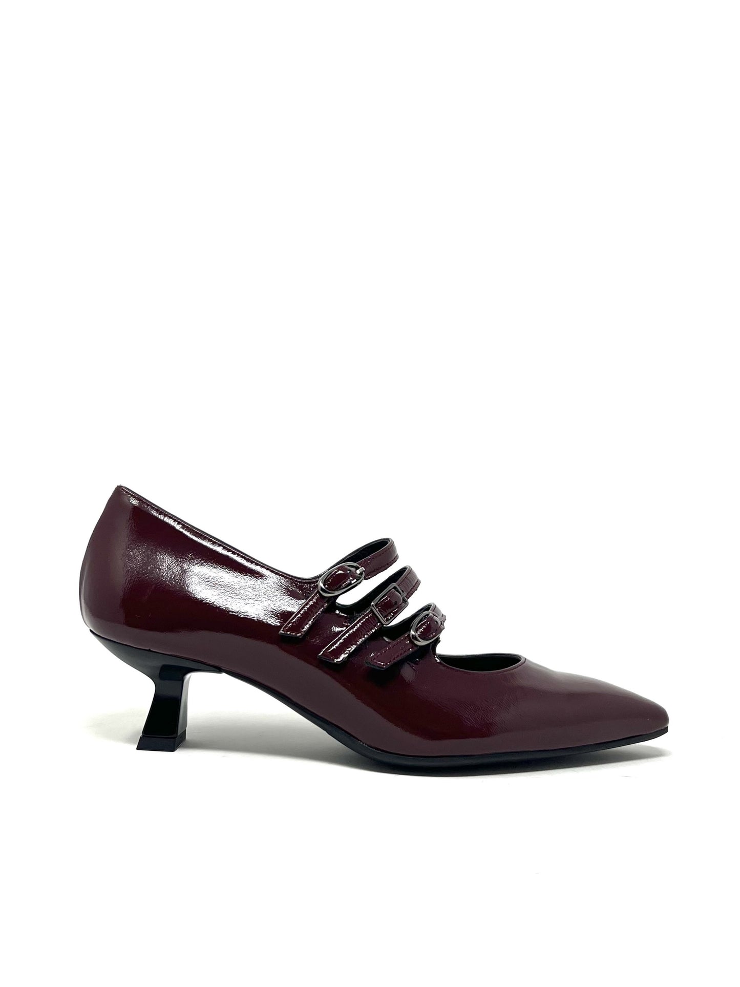 Decollete' con fibbie bordo' - E5201