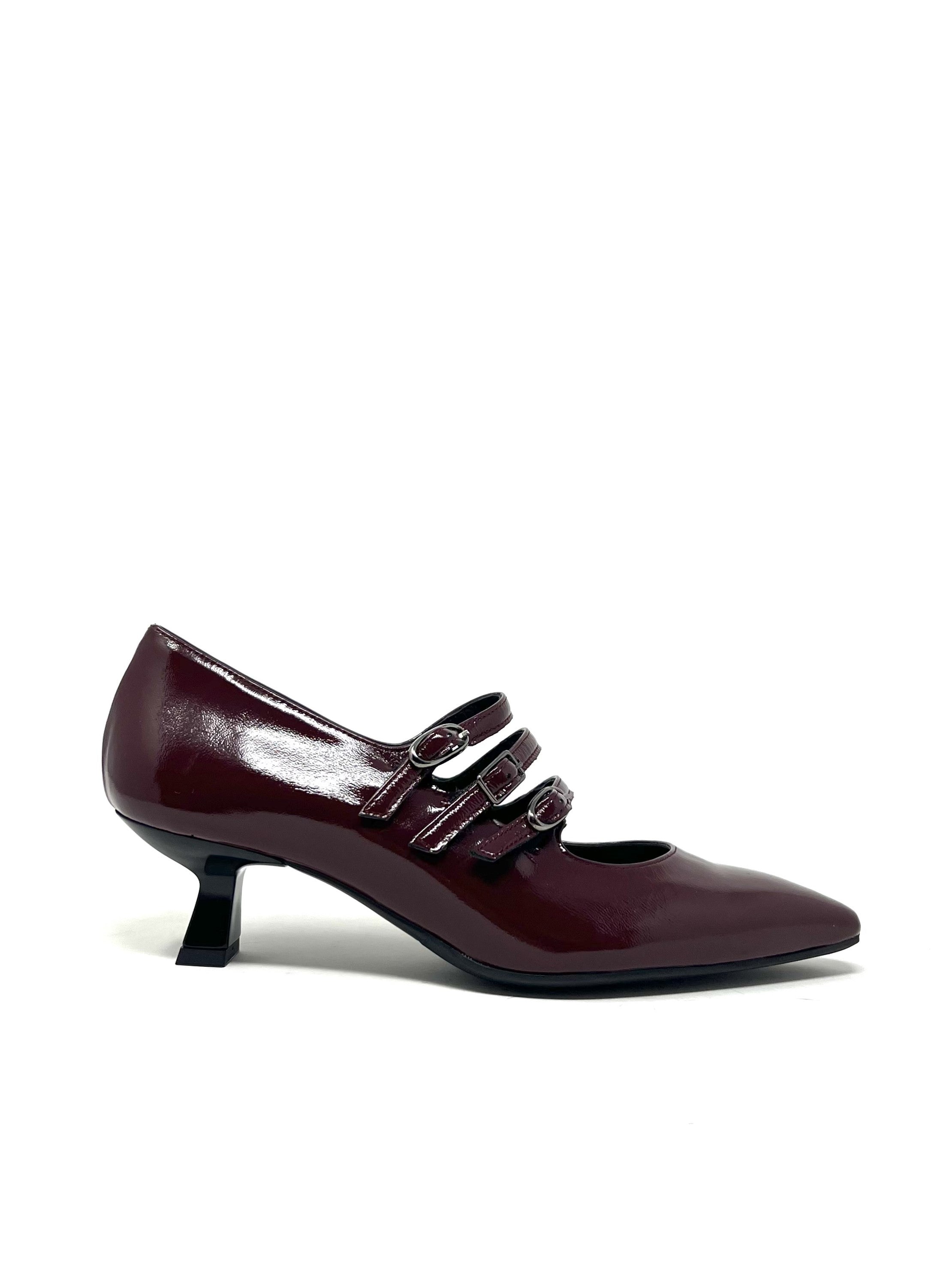 Decollete' con fibbie bordo' - E5201