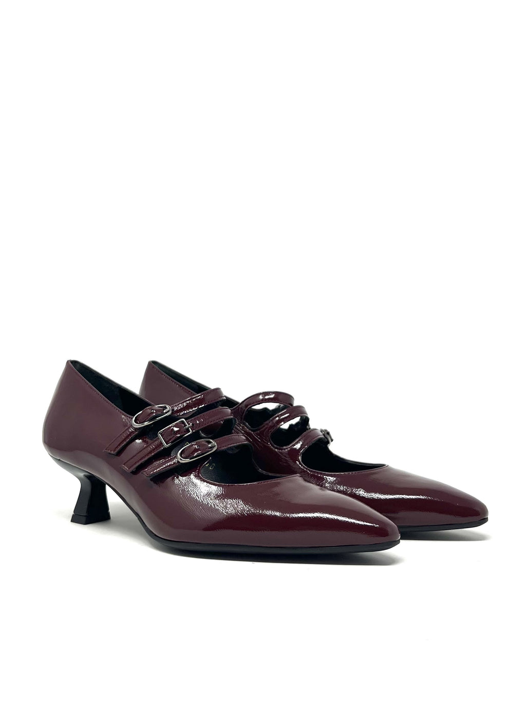 Decollete' con fibbie bordo' - E5201