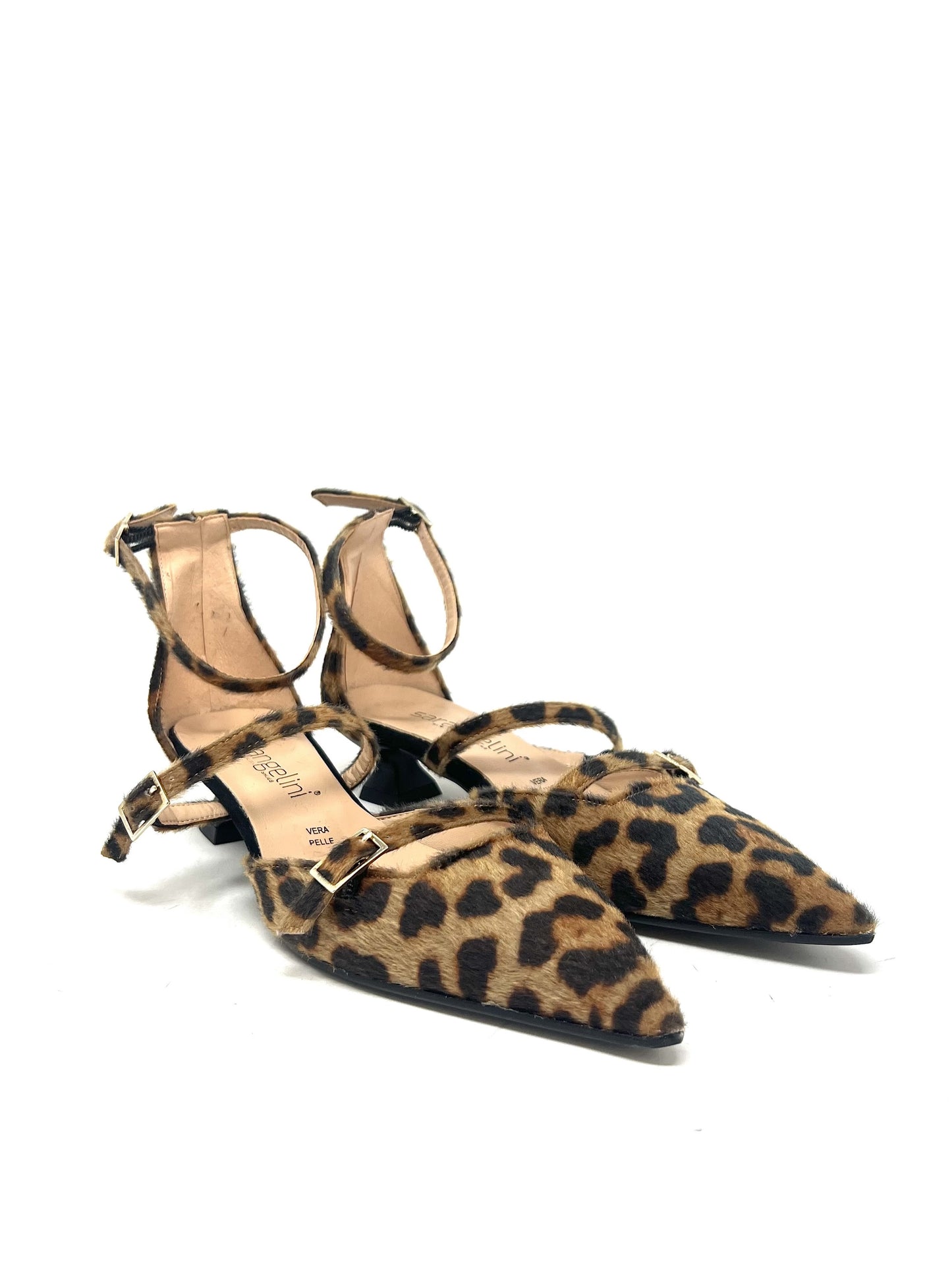 Slingback cinturini leopardato T.3 - 4318LEO