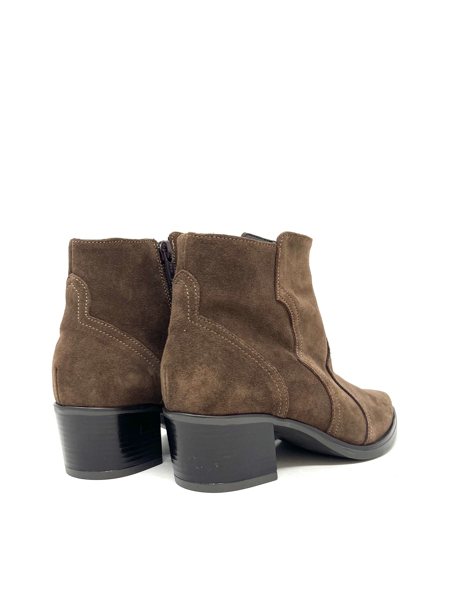 Tronchetto camoscio marrone - I58190
