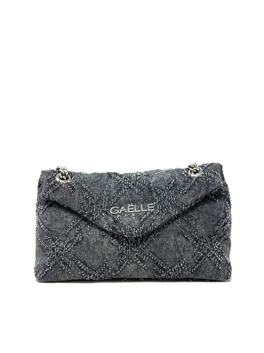 Regular shopper sfrangiato denim grigio - GAC2402