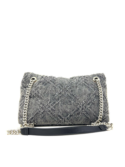 Regular shopper sfrangiato denim grigio - GAC2402