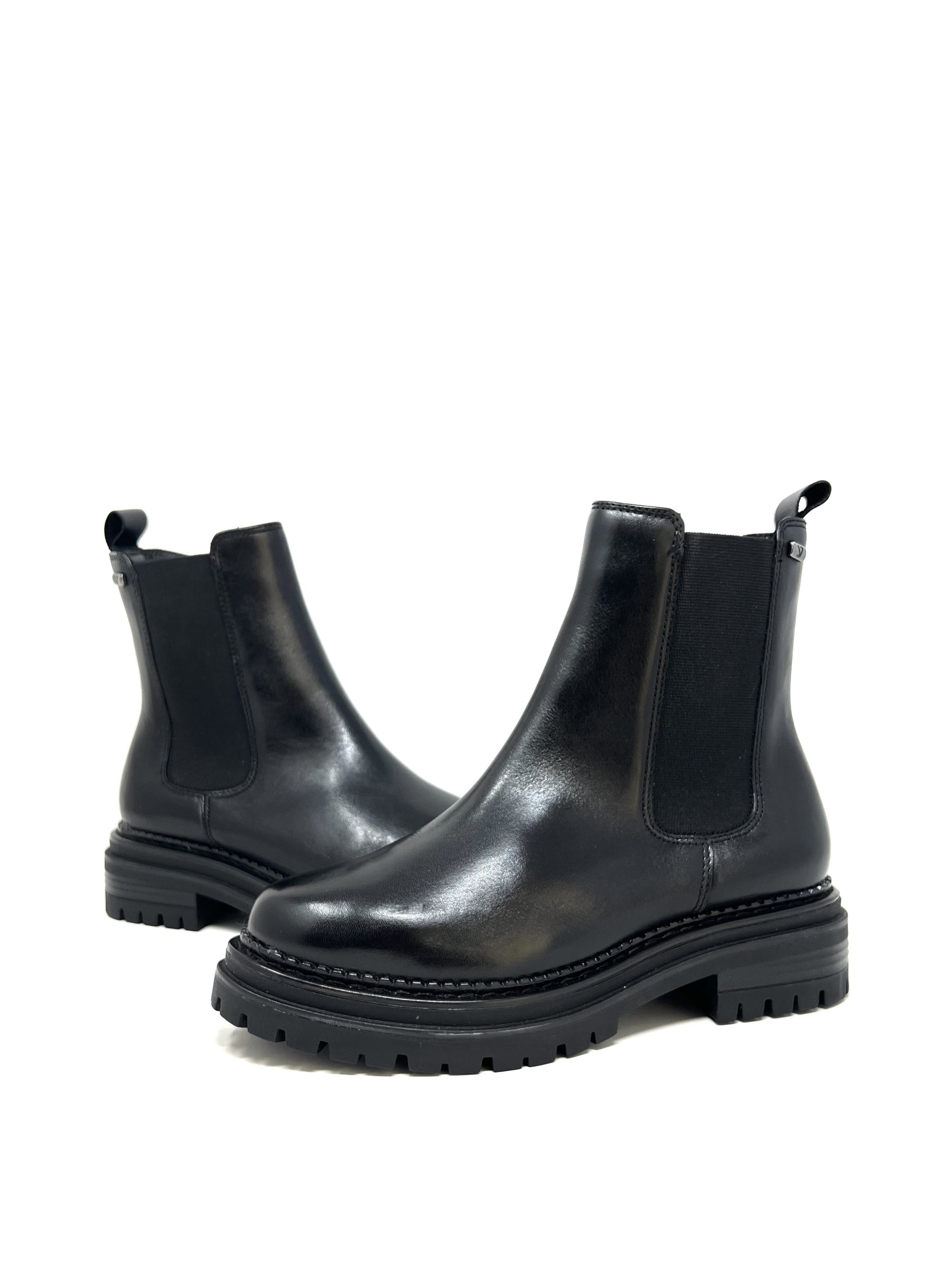 Beatles elastici laterali nappa nero - 17161