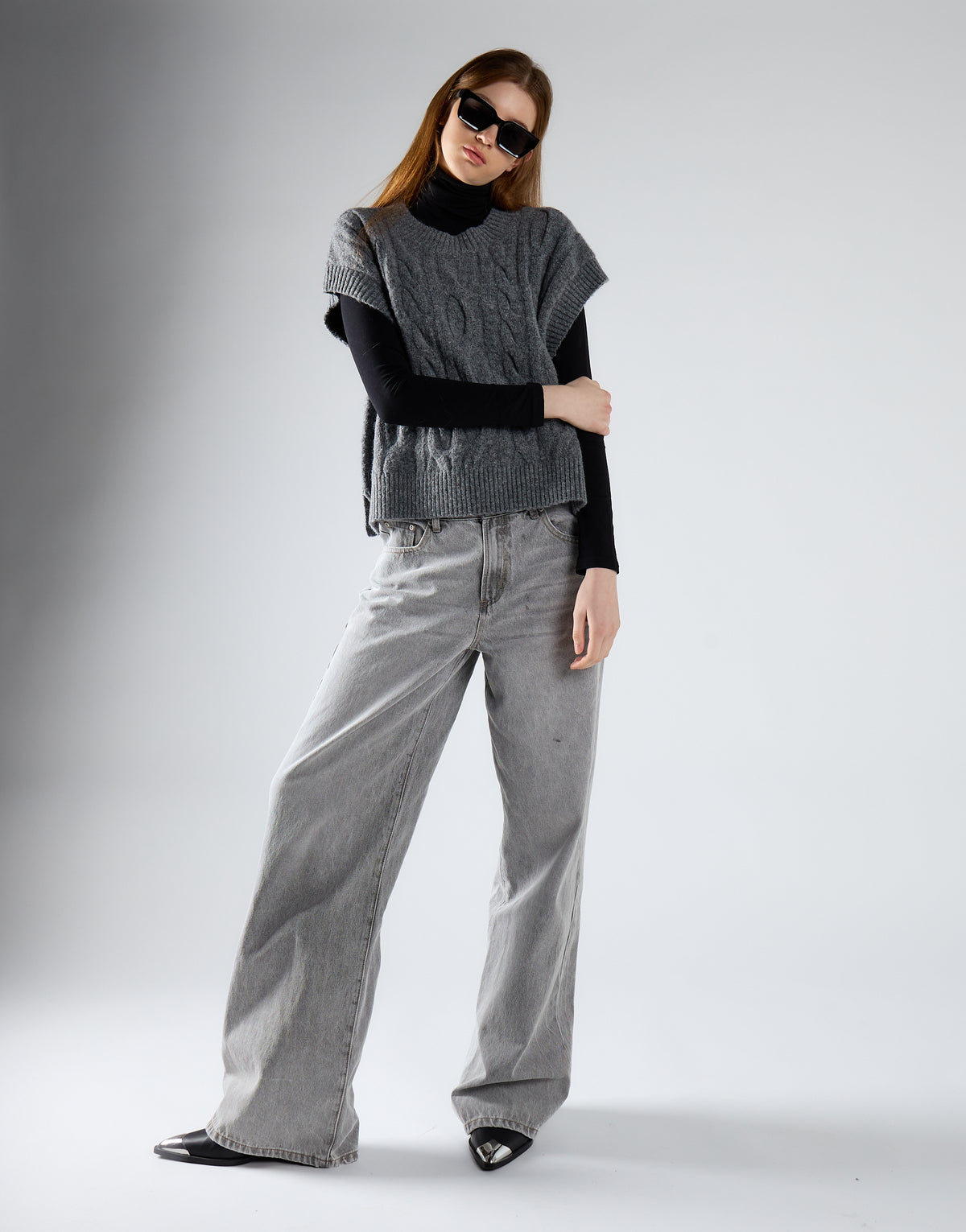 Jeans light grey GLA7578