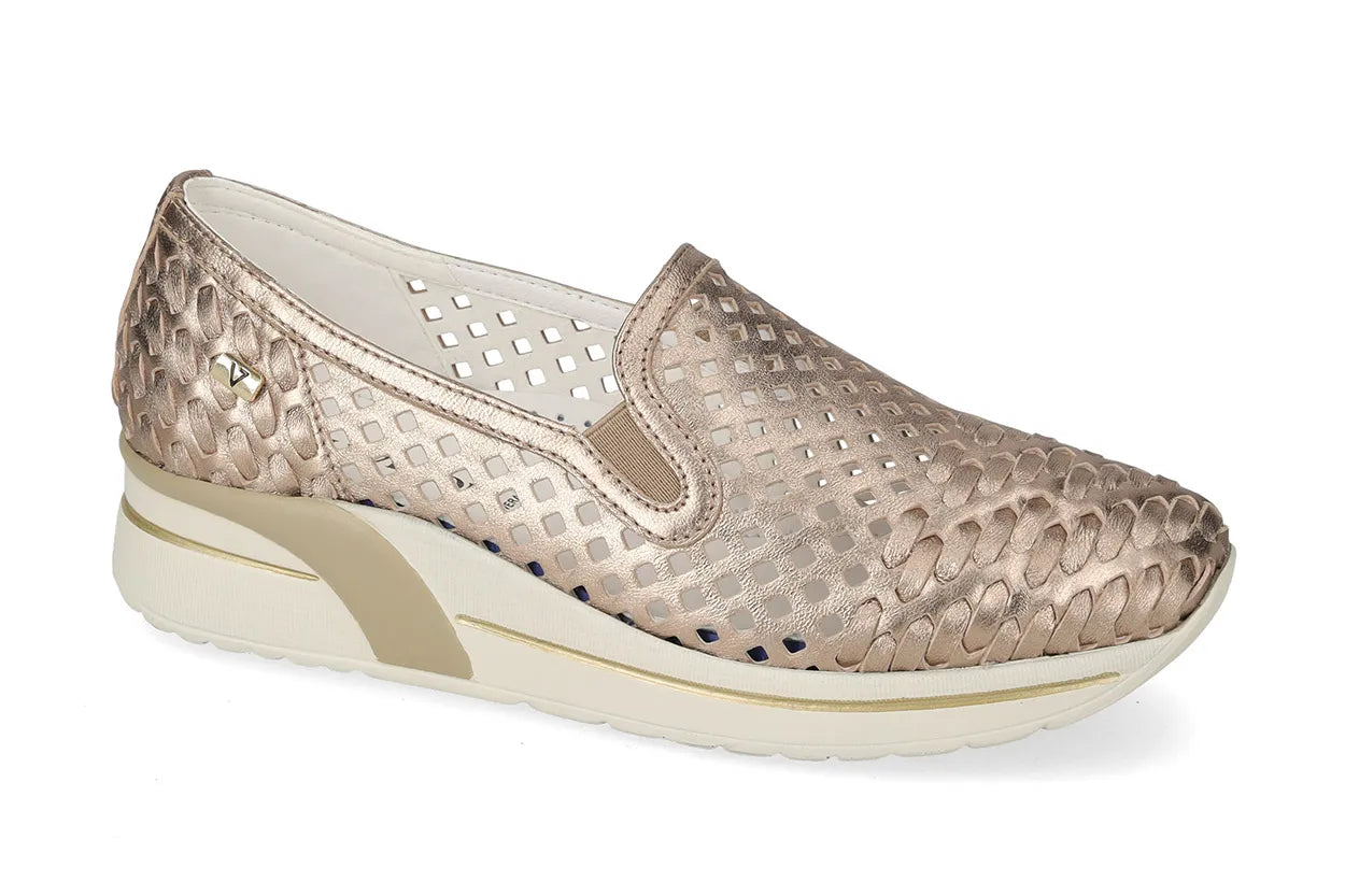 Sneaker in vitello bronzo Valleverde V_VNF55