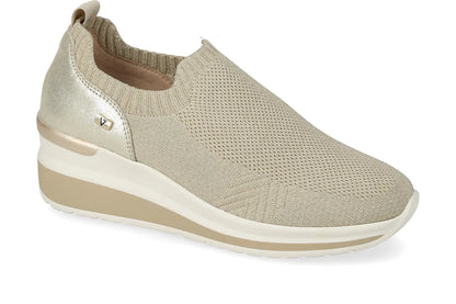 Sneaker in tessuto gold Valleverde V_VVCA15