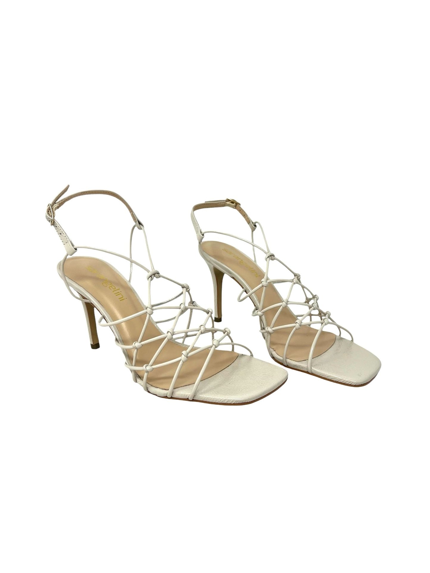 Decolletè a rete beige tacco 9cm - 2597ADE