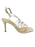 Decolletè a rete beige tacco 9cm - V_2597ADE