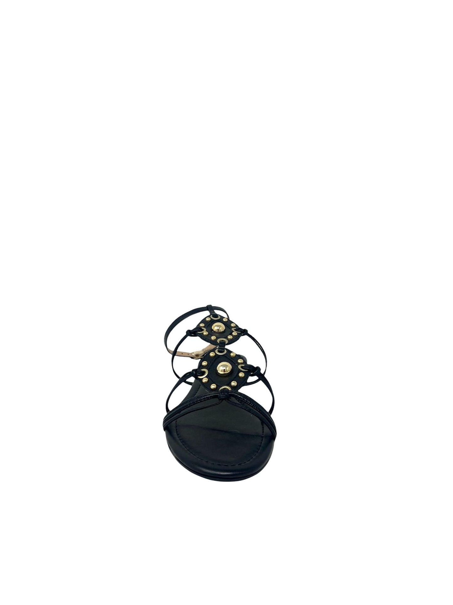 Sandalo basso con accessorio oro - 2563CSA