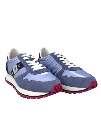 Sneakers Blauer lilla/fucsia pelle - MILLE03