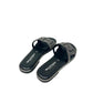 Ciabatta donna fascia color nero - 32030C