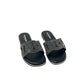Ciabatta donna fascia color nero - 32030C
