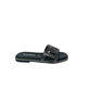 Ciabatta donna fascia color nero - 32030C