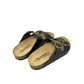 Ciabatta uomo doppio cinturino marrone - VH3292C