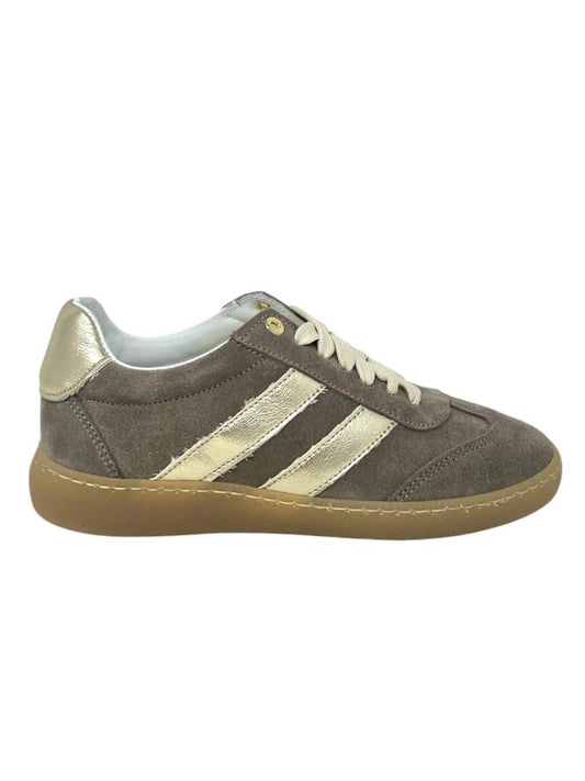 Sneakers Giada in camoscio taupe - GIADAT