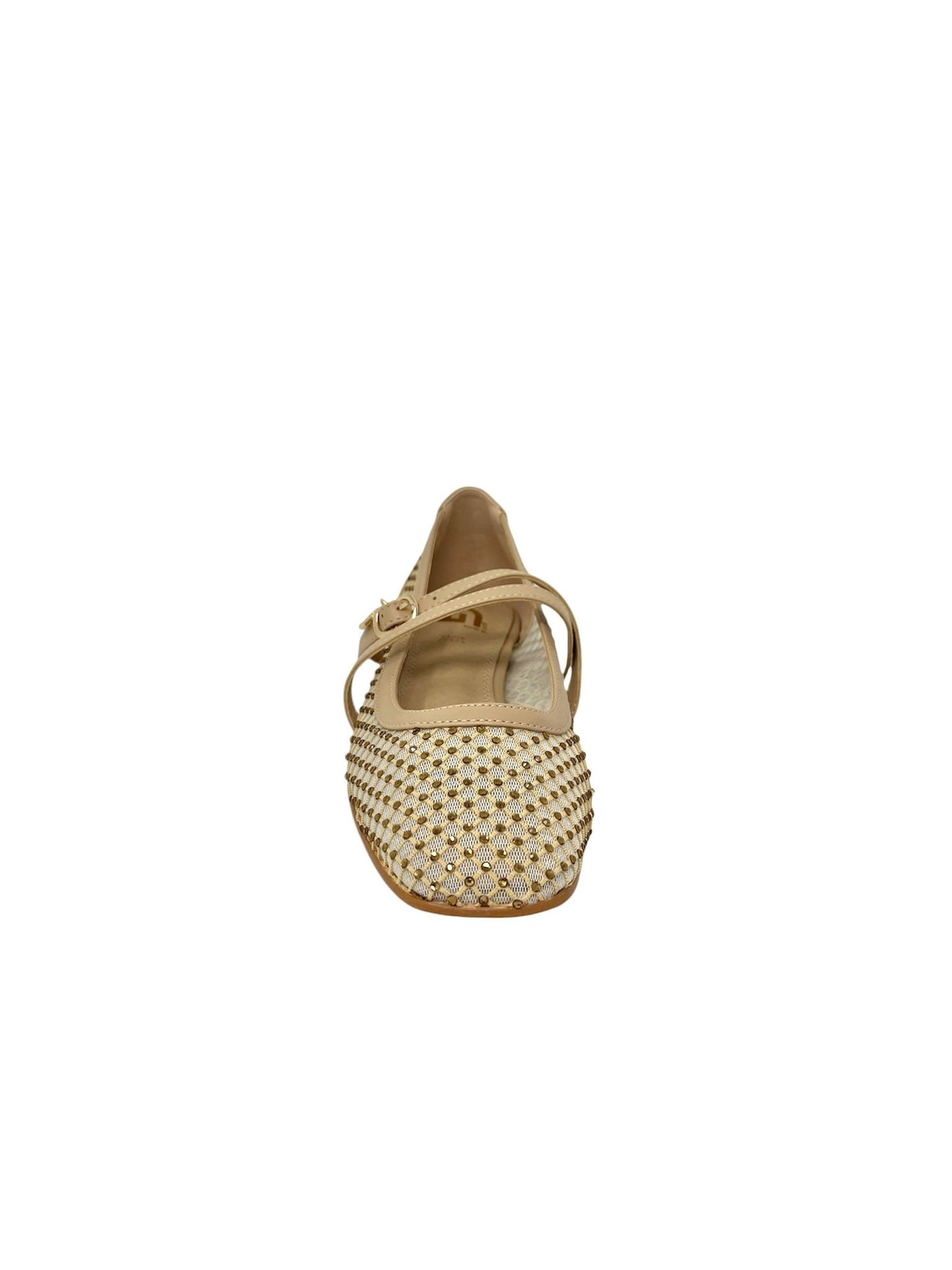 Ballerina a rete oro con strass - GD193O