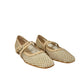Ballerina a rete oro con strass - GD193O