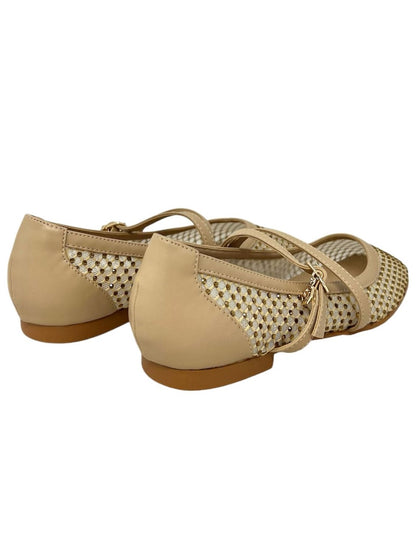 Ballerina a rete oro con strass - GD193O