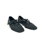 Ballerina a rete nero con strass - GD193N