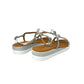 Ciabatta intrecciata silver - 24203S