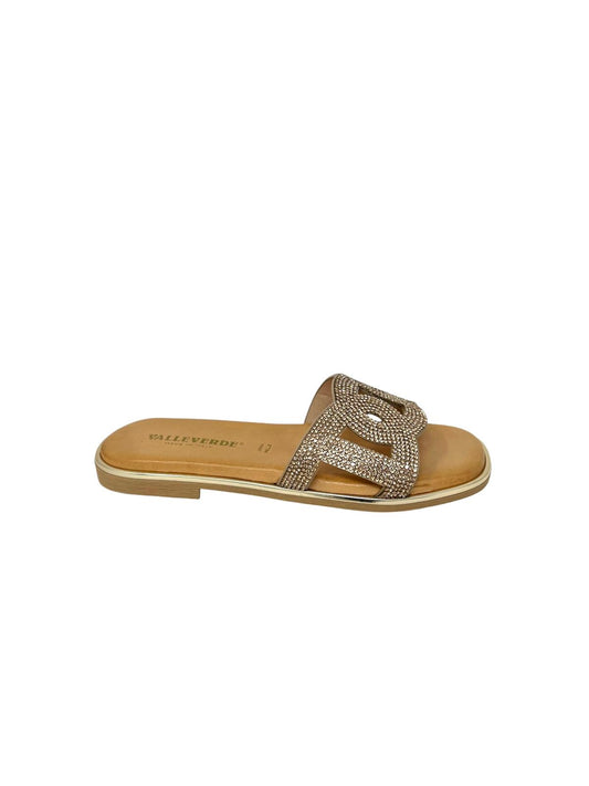 Ciabatta fascia color bronzo - 32030B