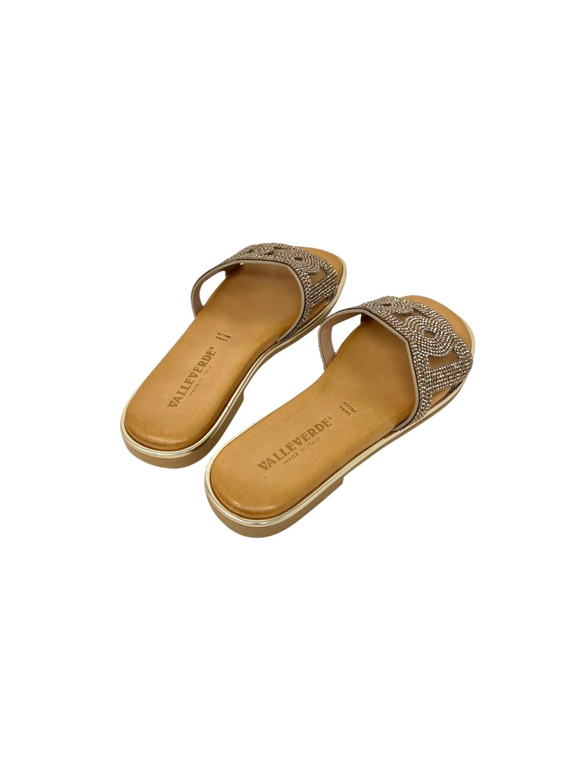 Ciabatta fascia color bronzo - 32030B