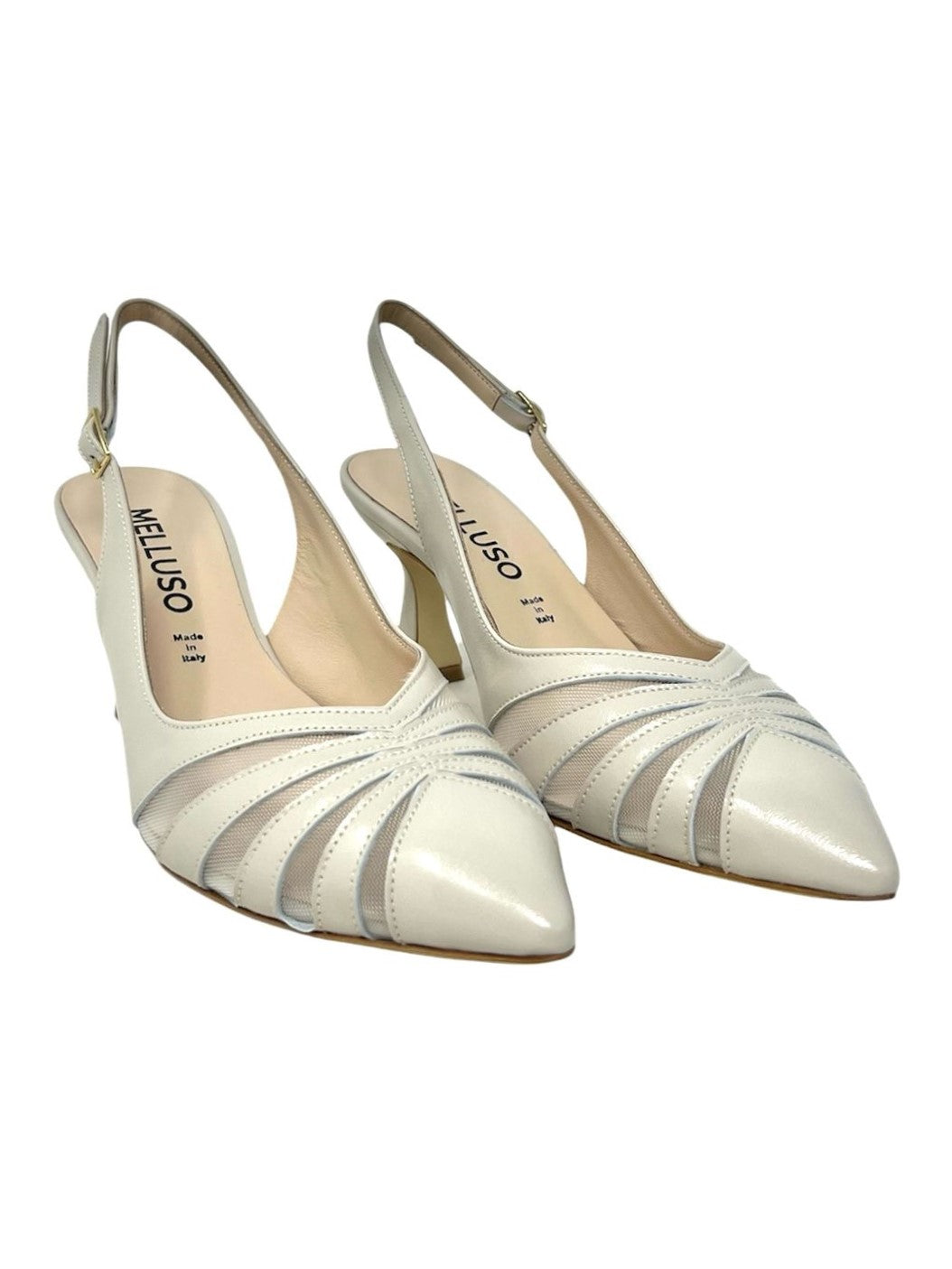 Decolletè slingback vertux milk - E1682