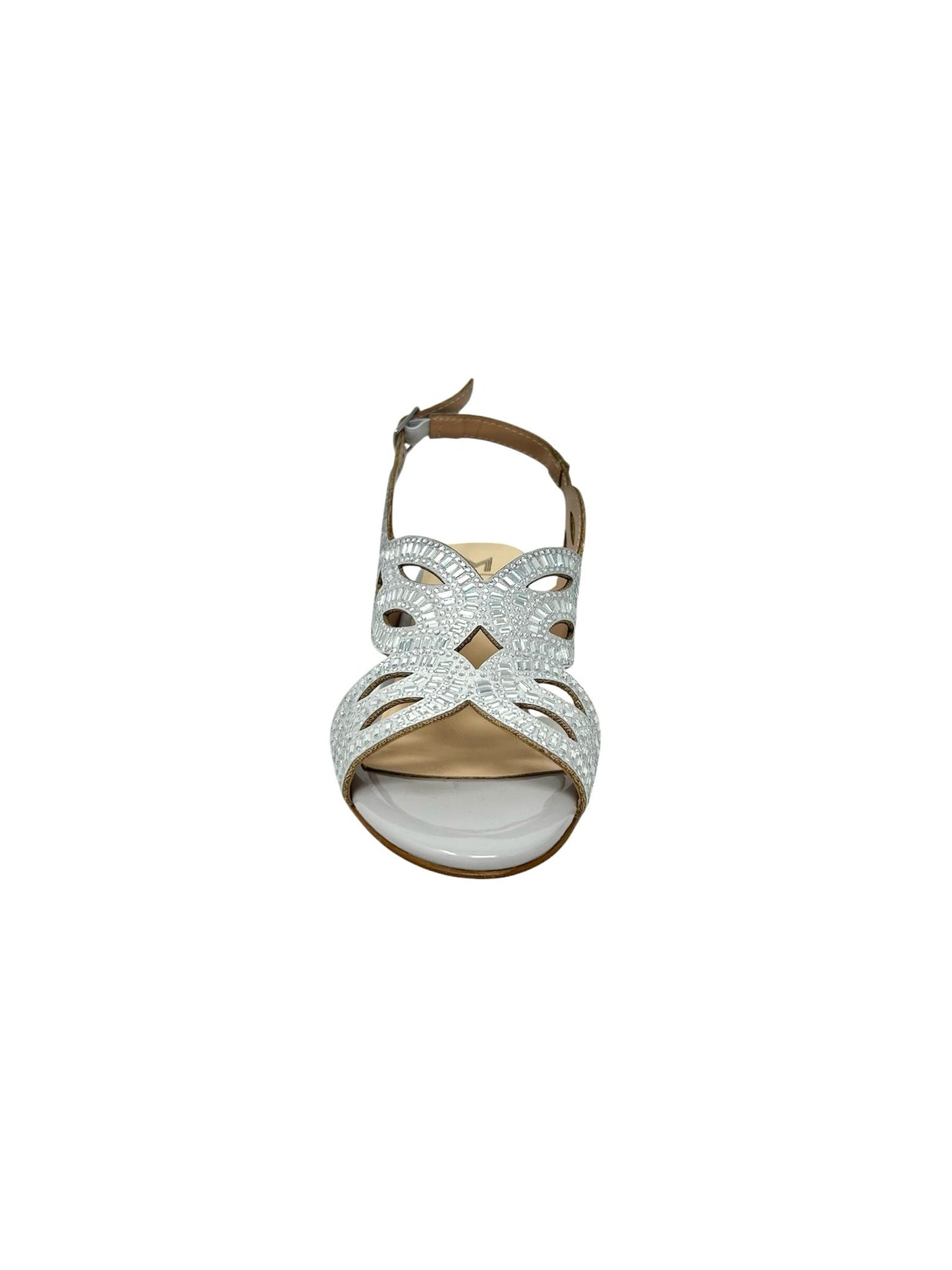 Sandalo in camoscio silver - K35550