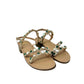 Sandalo gioiello multistrass tacco 5 cm - GL830VE