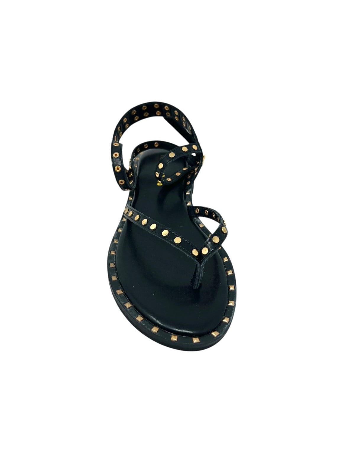 Sandalo infradito gladiatore nero - E3702A