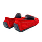 Mocassino car shoes camoscio rosso - U16017D