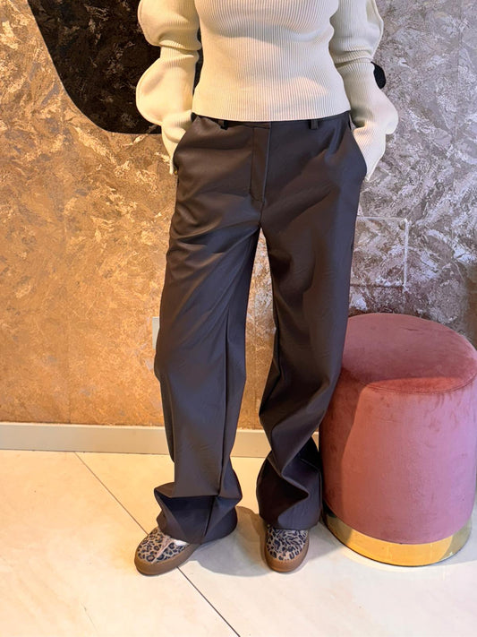 Pantalone palazzo  marrone