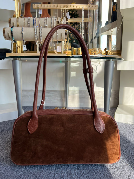 Borsa bauletto con manici rigidi 15936