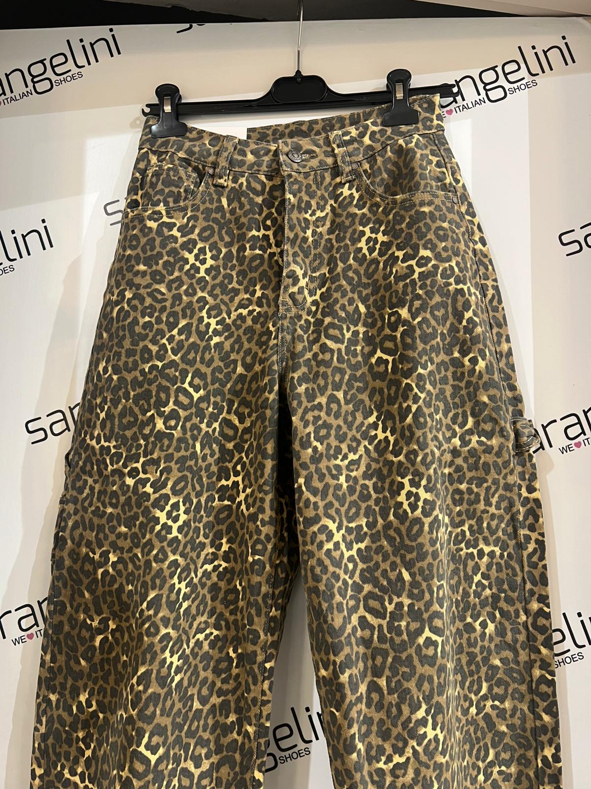 Jeans maculato balloon