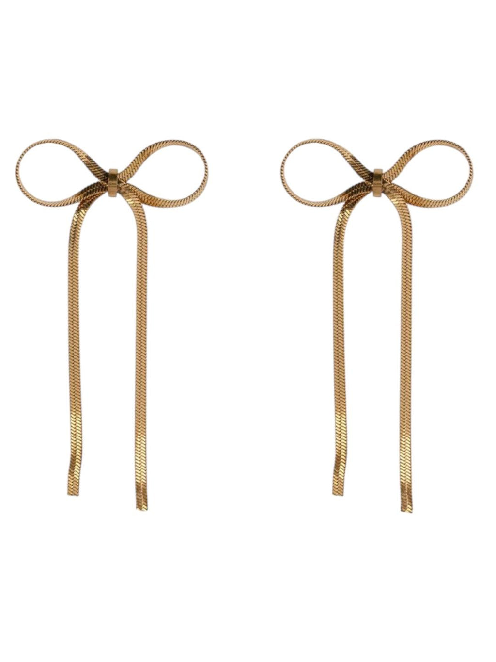 Orecchini Golden Bow  Tie - BOWTIE