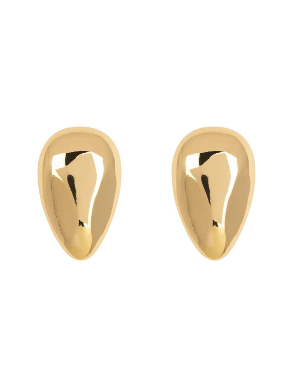 Orecchini Oval Drop Studs - TOVAL