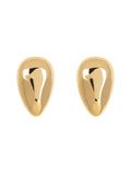 Orecchini Oval Drop Studs - TOVAL