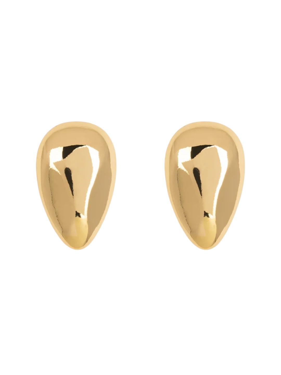Orecchini Oval Drop Studs - TOVAL
