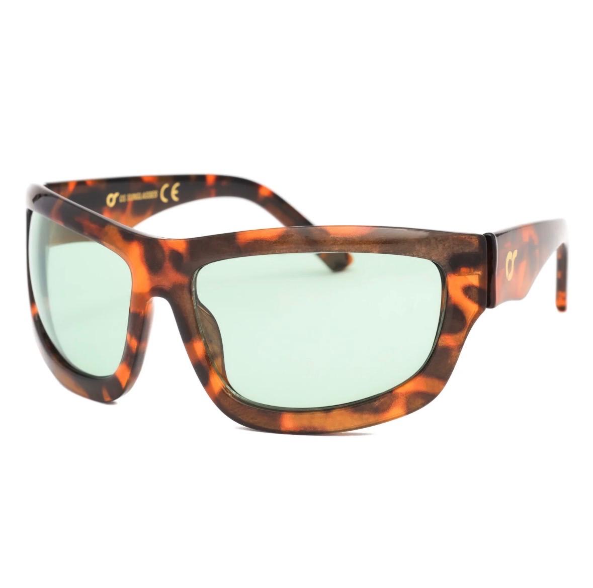 Sunglasses Atene tartarugato verde