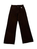 Jeans a palazzo marrone V_6503