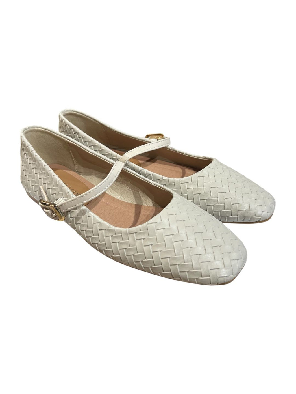 Ballerina beige intrecciata V_RY121B